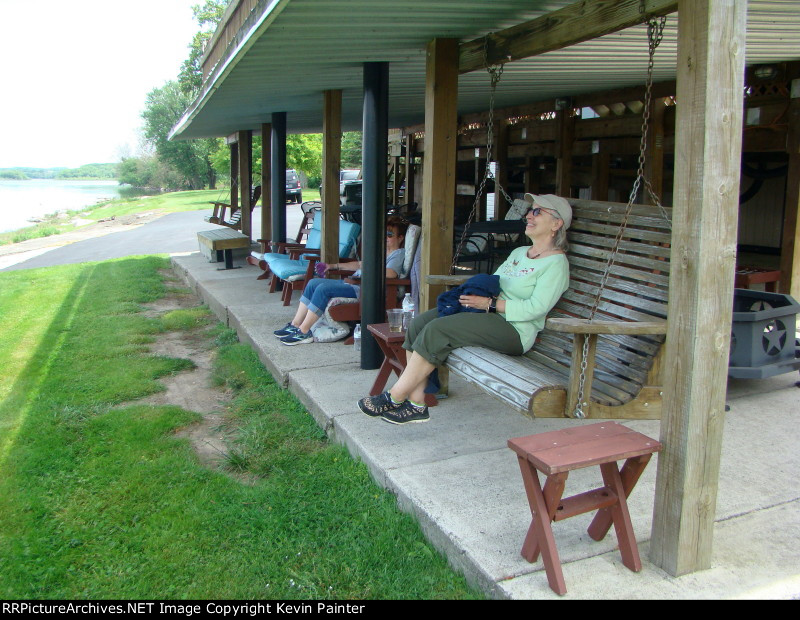 Under deck seating